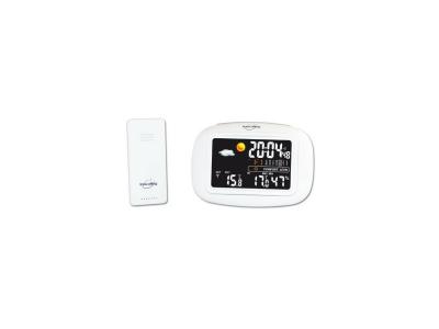 Sm105 station m&eacute;t&eacute;o avec sonde - sans fil - ecran couleur - blanc