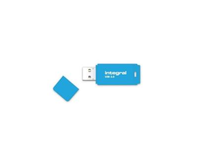 Integral Neon - Cl&eacute; USB - 32 Go - USB 3.0 - bleu
