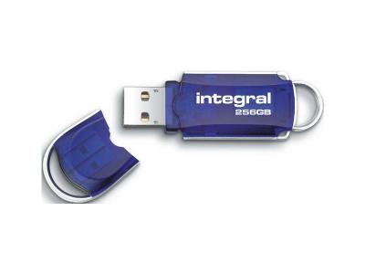 Integral Cl&eacute; USB 256 Go Cl&eacute; USB 2.0 Courier Blue