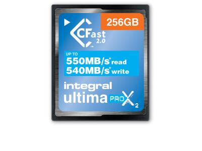 Integral UltimaPro X2 - carte memoire flash - 256 Go - CFast 2.0