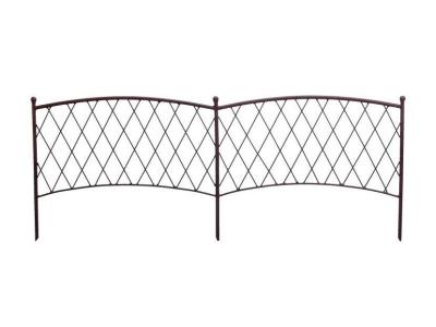 Bordure d&eacute;corative en m&eacute;tal classic metal border - Nortene