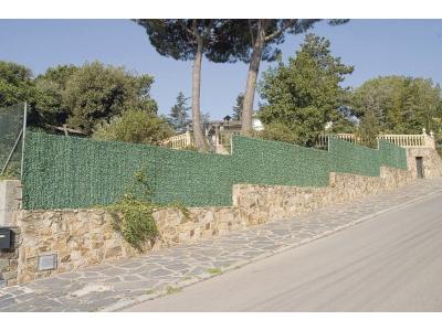 INTERMAS - Haie artificielle 90% occultant - PVC 1 x 3 m GREENWITCH