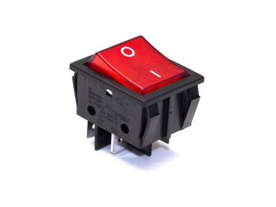 Interrupteur Bipolaire Rouge Lumineux Pour Lave Linge - Swt703un