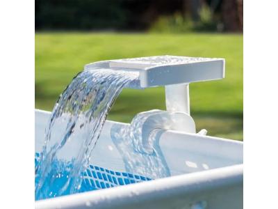 Intex cascade de piscine &agrave; led multicolore 28090