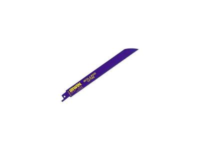 Irwin lot de 5 lames de scie sabre - pour bois et m&eacute;tal - 810r - 10 tpi - 150 mm
