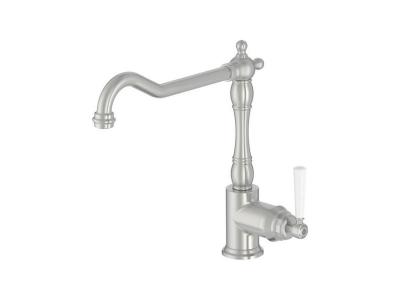 Jacob Delafon - Mitigeur cuisine Cleo Bec haut , inox bross&eacute;