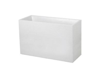 Jardini&egrave;re Muret Graphit 116 L - Blanc c&eacute;rus&eacute;