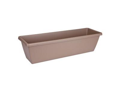 Jardini&egrave;re rectangulaire Barcelona xl - 80 cm - Taupe Elho Taupe