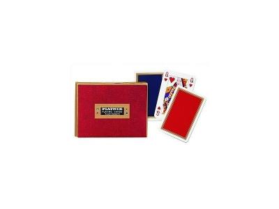 Coffret de 2 jeux de cartes MONOGRAM DE LUXE PIATNIK Multicolore