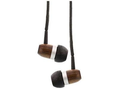 Jeu de direction inline ""woodin-ear"" en bois v&eacute;ritable bois de noyer