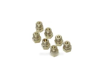 Jeu x6 injecteurs gn. (g20-g25) sans t&eacute;tine pour table de cuisson whirlpool
