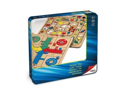 Cayro Ludo And Goose Table Games Multicolore