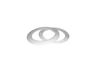 Cadre ext&eacute;rieur + int&eacute;rieur de hublot d'origine lave-linge c00058449 indesit