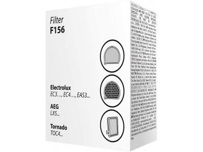 Kit de filtration F156 pour aspirateur sans sacs AEG, Electrolux, Tornado.