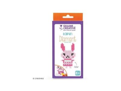Kit diamant mosaique lapin 750216