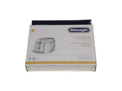 Kit filtres friteuse 3 filtres charbon - 6 papier Delonghi 5512510041