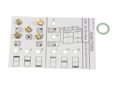 Beko - kit injecteurs gaz butane - 4431930003 - semod32780