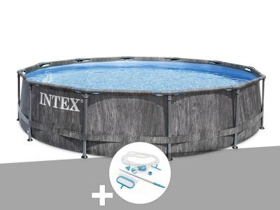 Pack piscine tubulaire Baltik ronde 5,49 x 1,22 m + Kit d'entretien