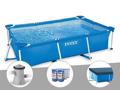 Piscine tubulaire rectangulaire 3,00 x 2,00 x 0,75 m - Intex - 23964