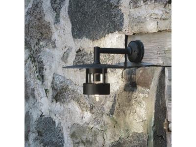 Applique murale ext&eacute;rieure Freja Down 504-750 E27 60 W noir