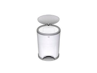 Poubelle &agrave; Couches 9L Korbell Mini - Blanc