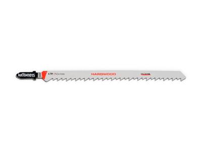 Lame de scie sauteuse &agrave; bois dur en T (pas 4mm - 152mm) - 2 pi&egrave;ces