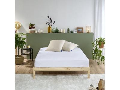 Housse int&eacute;grale respirante et imperm&eacute;able 90x190cm Prot&egrave;ge-matelas