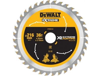 Dewalt - Stat de la lame de scie circulaire. 216 / 30mm 36WZ / fz