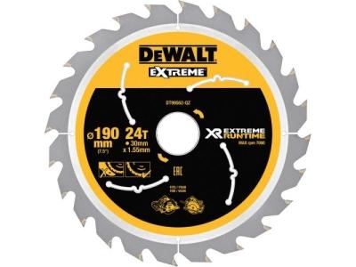 DEWALT DT99564-QZ - portablelame de cie Circulaire XR EXTR&Ecirc;ME RUNTIME 190mm x 30mm 60D 25 &deg;