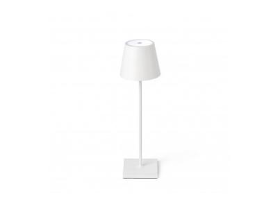 Lampe portable pour ext&eacute;rieur en aluminium blanc Toc - Faro Barcelona