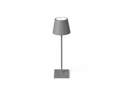 Lampe portable pour ext&eacute;rieur en aluminium gris Toc - Faro Barcelona