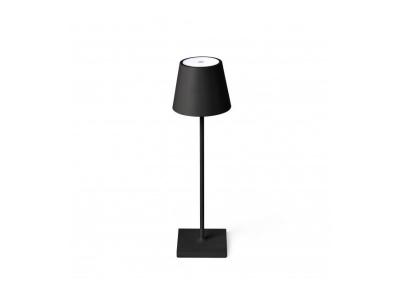 Lampe portable pour ext&eacute;rieur en aluminium noir Toc - Faro Barcelona