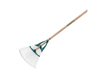 Balai &agrave; gazon Xfil &eacute;mousseur 20 dents Em bois 1m50 - Leborgne