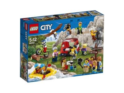 LEGO&reg; City Town 60202 Ensemble de figurines Les aventures en plein air