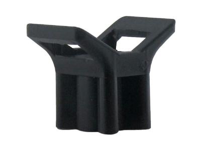 Legrand - Sachet de 10 embases &agrave; visser pour colliers - noir