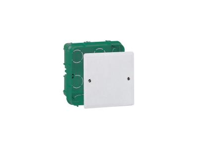 Legrand - Bo&icirc;te de d&eacute;rivation pour mur plein - 115x115x40 mm