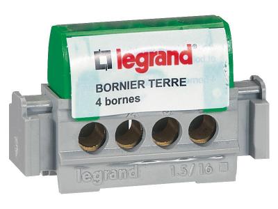 Borniers pour tableaux &eacute;lectriques 5 bornes pour neutre Legrand