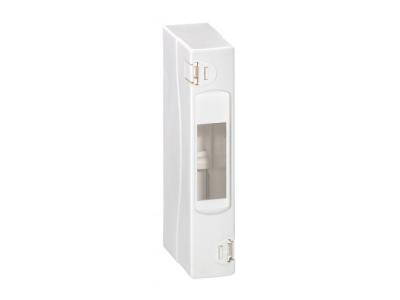 Coffret cache-borne &agrave; &eacute;quiper Legrand - 1 module - 140 x 30 x 72 mm
