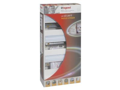 Tableau &eacute;lectrique &agrave; &eacute;quiper 3 rang&eacute;es - 39 modules Legrand