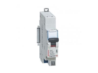 Disjoncteur DNX3 Phase + Neutre 10A - bornes automatiques - 1 module