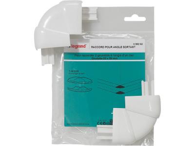 Raccord pour angle sortant pour goulotte Mosaic 80 x 50 mm Legrand