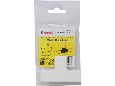 LEGRAND - DLP raccordement moulure en T d&eacute;rivation 20x12.5 mm