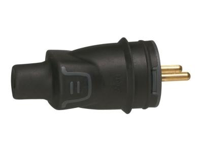 Fiche &eacute;lectrique femelle 2 p&ocirc;les + terre, 16 A, LEGRAND