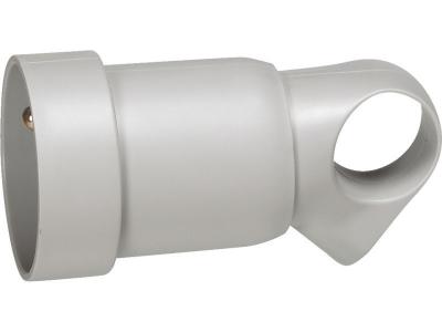 Prolongateur prise 2p+t fr anneau gris legrand 050106
