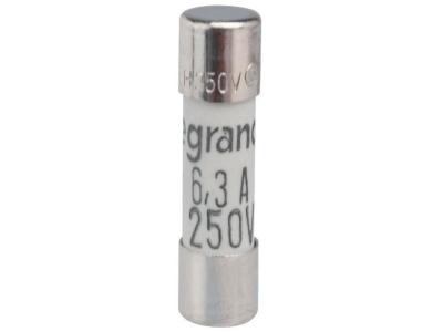 Legrand 010296 Cartouche Cylindrique Miniature, 5mmx20mm, 10A, 250V