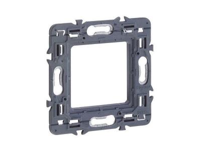 Support pour fixation &agrave; vis Legrand Mosa&iuml;c et C&eacute;liane 2 modules