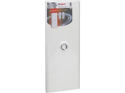 Legrand - Porte pour coffret DRIVIA 4 rang&eacute;es 13 modules - blanche