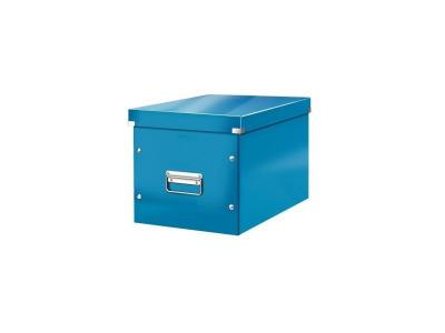 Leitz Click Et Store Cube - Bo&icirc;te De Rangement - L - Bleu
