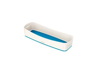 Leitz 52581036 MyBox Bac de rangement Taille L Bleu m&eacute;tallis&eacute;