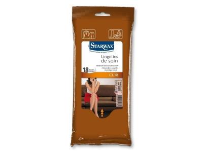 18 lingettes soin du cuir Starwax
